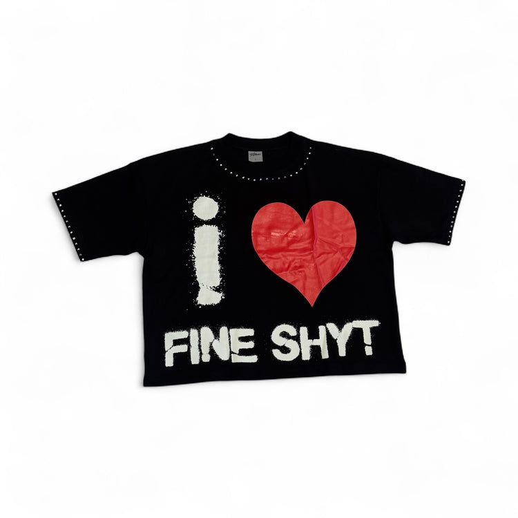 I Love Fine Shyt Oversized Tee
