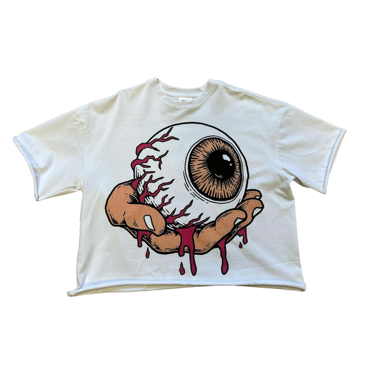 Keep Fashion Weird Oversized Crop Tee