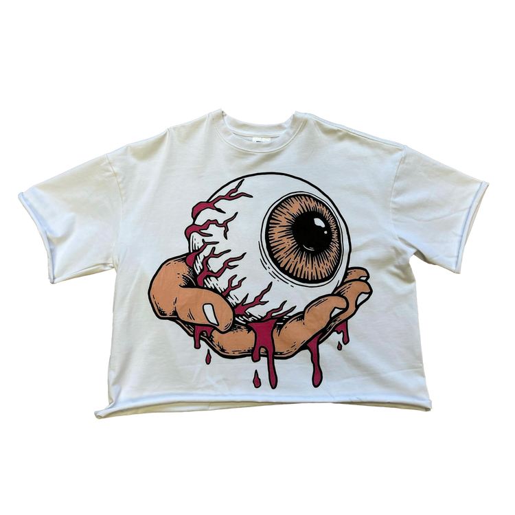 Keep Fashion Weird Oversized Crop Tee